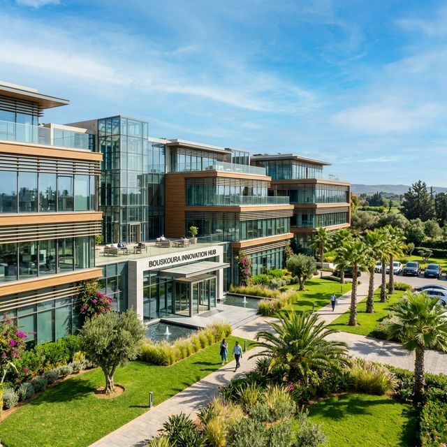 Pourquoi louer un bureau à Bouskoura plutôt qu'en centre-ville de Casablanca ?