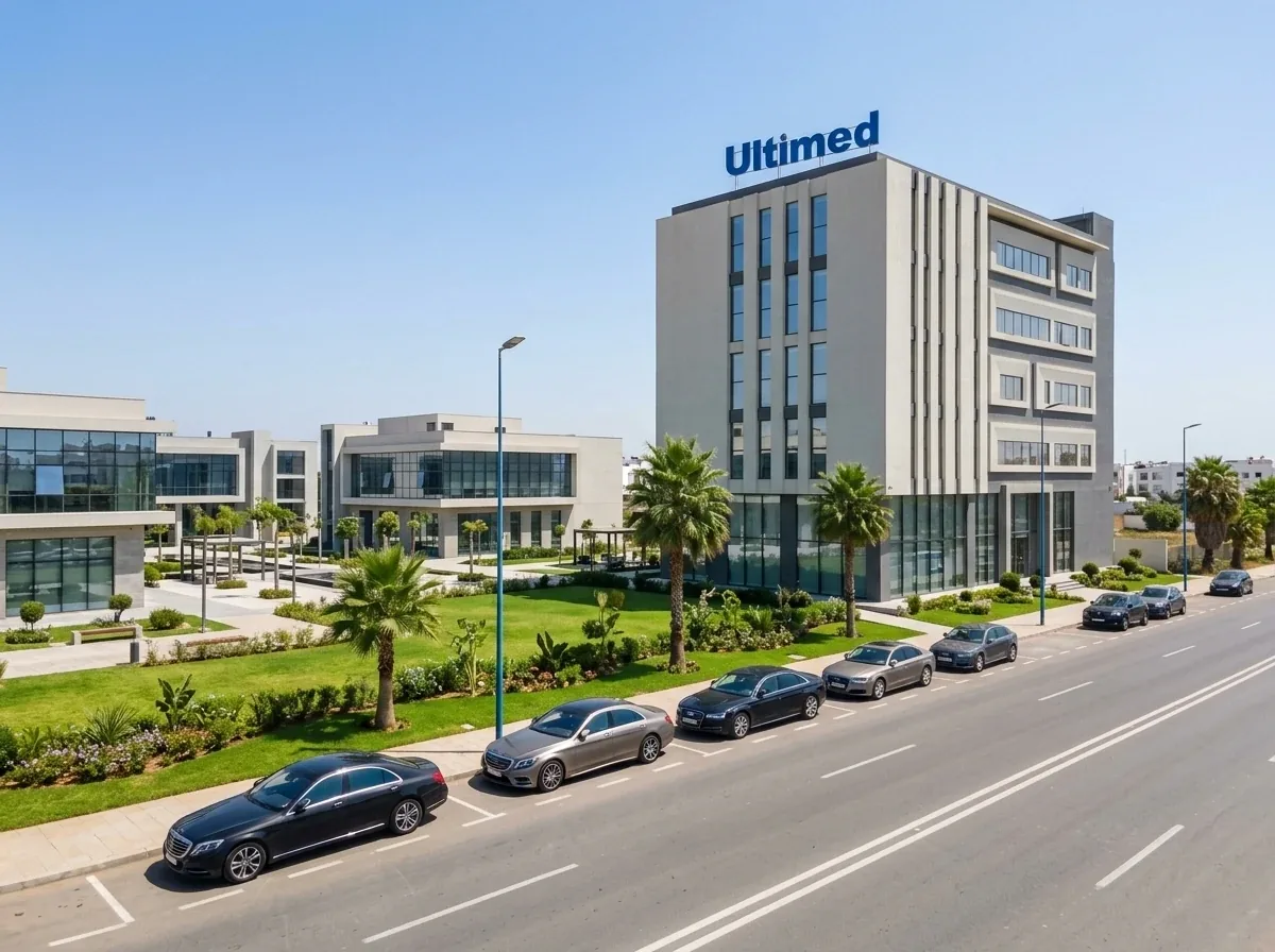 Vue extérieure réelle du Bouskoura Business Center